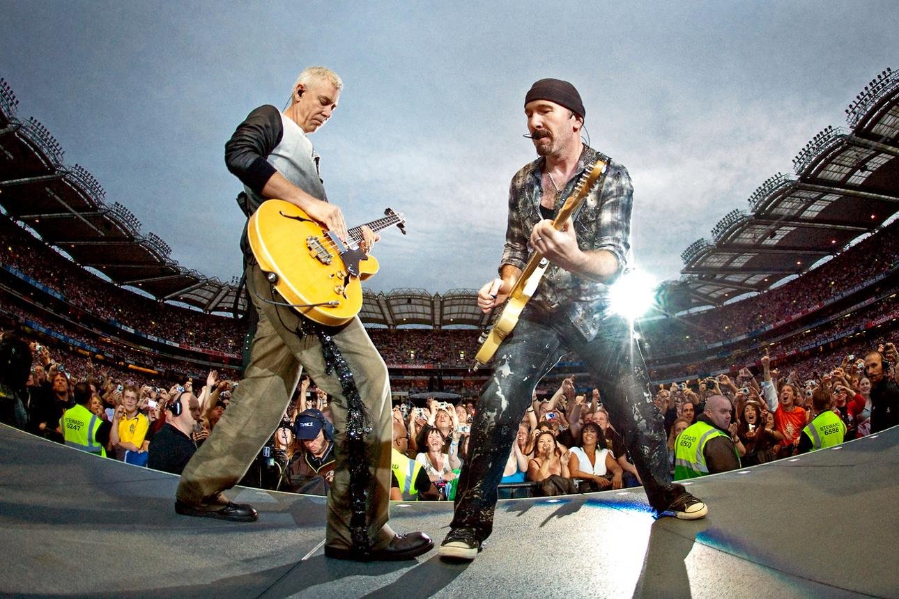 U2 live in concert